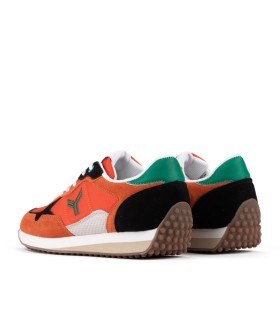 Yumas Zapatilla Sneaker Elbrus Verde para Hombre con Cierre de Cordoneras.  Talla 39 : : Moda